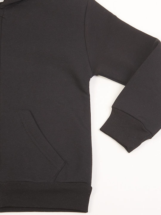 Kinderstrickjacke Schwarz