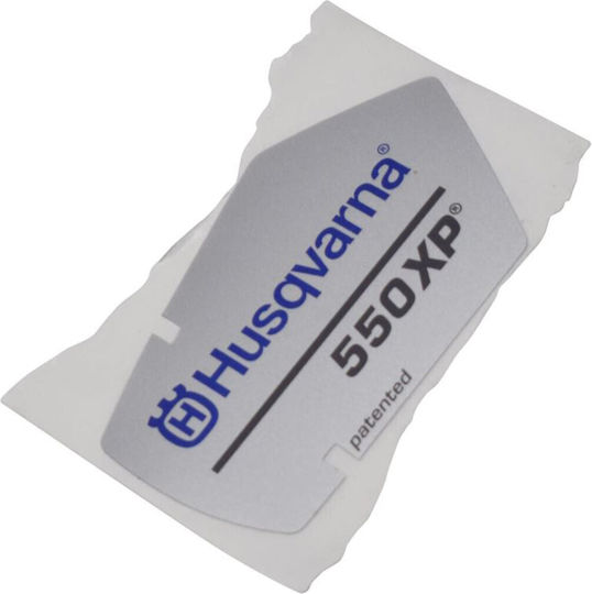 Autocolant Sistem Pornire Original Husqvarna 550xp
