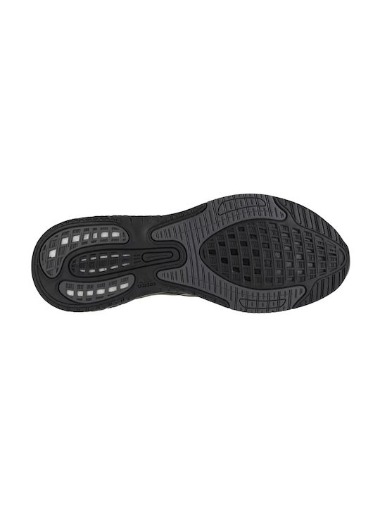 Supernova + Herren Sportschuhe Laufen Core Black / Iron Metallic