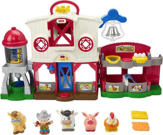 Fisher Price Ζωάκι Little People Caring For Animal Farm με Μουσική και Ήχους για 12+ Μηνών