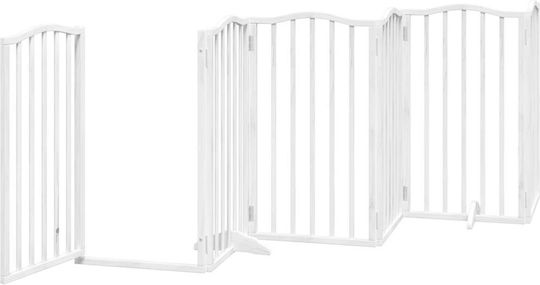 vidaXL Divider Dog in White Color 300 x 90cm