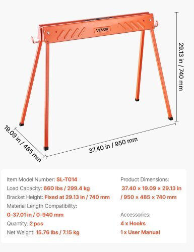 Vevor Painting Easel 2pcs