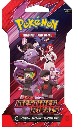 Pokemon TCG Scharlach & Violett 10 Schicksalhafte Rivalen Gesleeved Booster