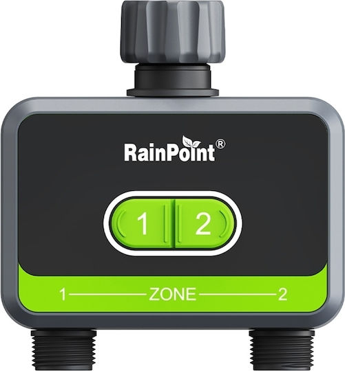 RainPoint Programator Pentru Irigații Chiuvetă Baterie 1 Ieșire Cu Bluetooth