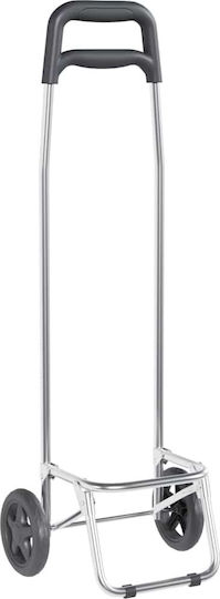 Shopping Trolley Gray 92x92x92cm