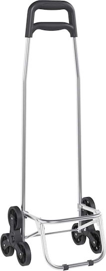 Stoff Einkaufswagen Klappbar Schwarz 33x36x30cm