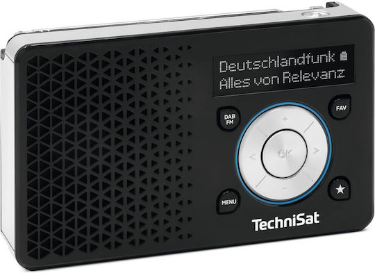 Technisat DigitRadio 1 A Φορητό Ραδιόφωνο Επαναφορτιζόμενο DAB+ Μαύρο