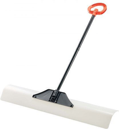 Vevor Plastic Snow Pusher Shovel 48in Heavy Duty Winter Snow Plow Driveway