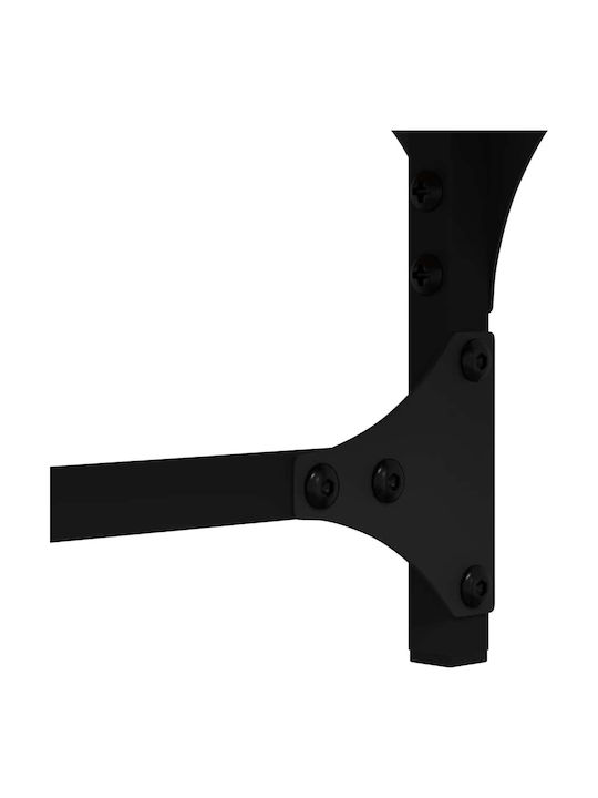 vidaXL Cuier de podea din Lemn Maro 89x39x184.5cm