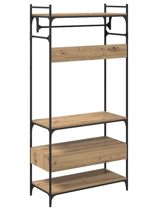 vidaXL Kleiderständer Braun 89x39x184.5cm