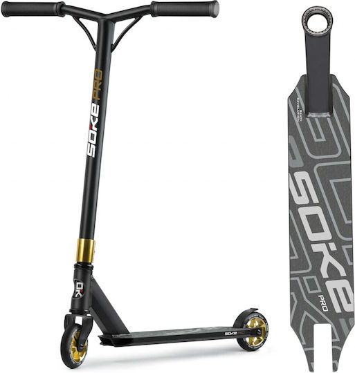 Soke Kinderroller Klappbar Pro 2-Rad Schwarz