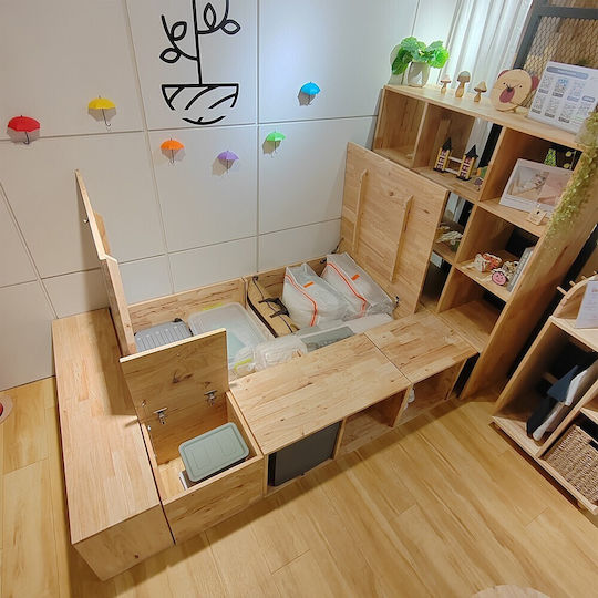 Nextdeco Wooden Storage Box with Lid