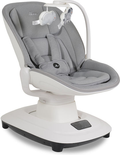 Cangaroo Electric Relax pentru Bebeluși Leagăn Hera cu Muzică Gri deschis