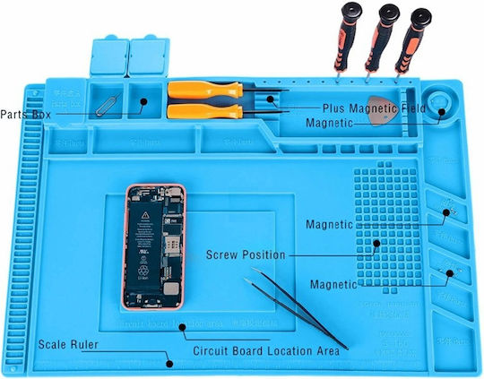 S160 Lötmatte Isolierung Silikon Magnetische Reparatur-Arbeitsmatte