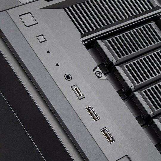 Silverstone SST-CS382 Mini tower Carcasă Calculator Negru