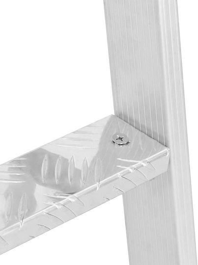 vidaXL 5 Steps Folding Boat Ladder