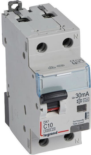 Legrand Διπολικός Διακόπτης Ράγας 10A