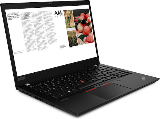 Lenovo ThinkPad T14 Gen 2 (AMD) 14" IPS (Ryzen 5 Pro-5650U/40GB/256GB SSD/W10 Pro) Черно (UK Клавиатура)