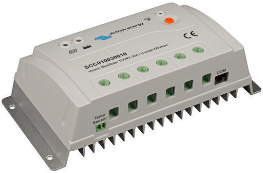 Victron Energy BlueSolar 12/24-10 Ρυθμιστής Φόρτισης PWM 24V 10A