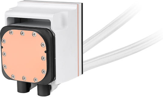 Thermaltake MAGFloe 420 Ultra Υδρόψυξη AIO CPU με 3 Ανεμιστήρες 140mm και ARGB Φωτισμό Λευκή