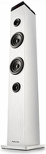 NGS Sky Charm Αυτοενισχυόμενο Ηχείο με Bluetooth 50W (Τεμάχιο) Λευκό