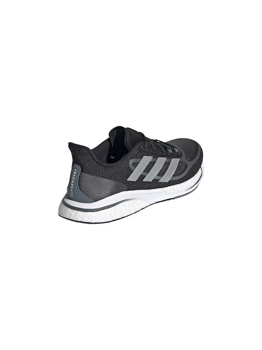 Supernova+ Sport Shoes Running Core Black / Silver Metallic / Blue Oxide