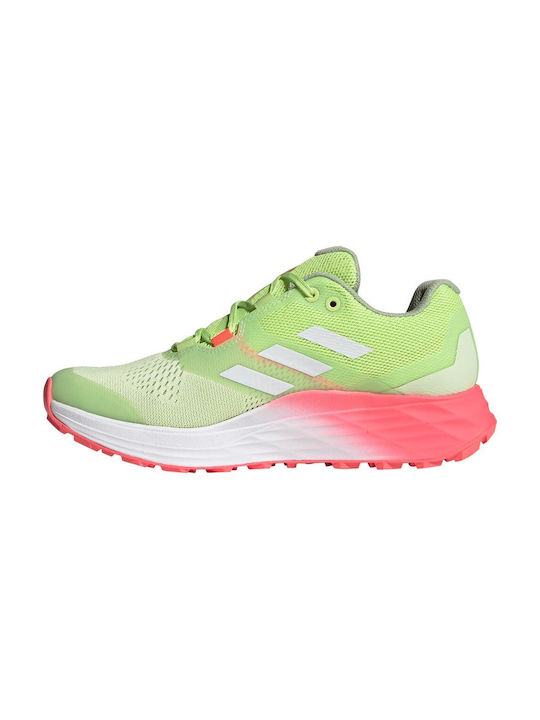Terrex Two Flow Damen Sportschuhe Trail Running Almost Lime / Crystal White / Turbo
