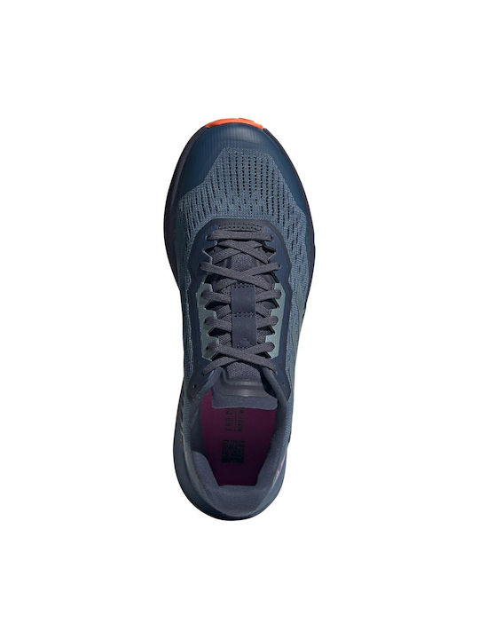 Terrex Agravic Flow 2.0 Sport Shoes Trail Running Wonder Steel / Magic Grey Met / Pulse Lilac