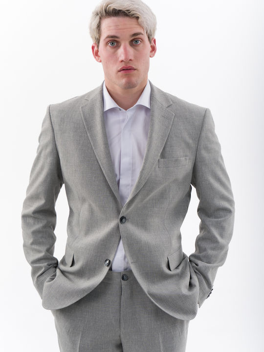 Men's Summer Suit Gray
