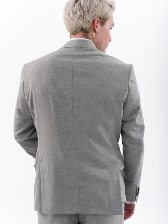 Men's Summer Suit Gray