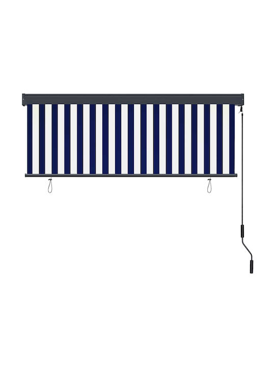 vidaXL Rollos Partieller Blackout Blau P180xH250cm 362081