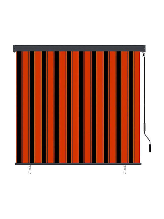 vidaXL Rollos Mögliche Partieller Blackout Orange P180xH250cm 362086