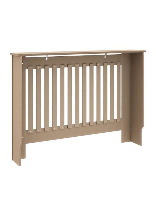 Vidaxl Капак за Радиатор 2 Бр Кафяв 112 X 19 X 81.5 См