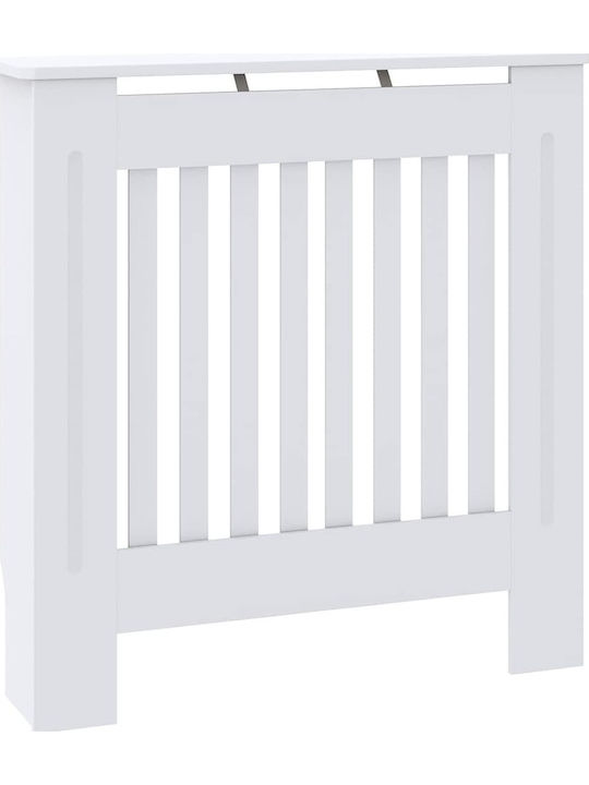 Vidaxl Radiator Cover 2 Pcs White 78 X 19 X 81.5 Cm
