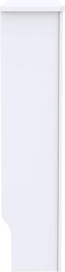 Vidaxl Капак за Радиатор 2 Бр Бели 78 x 19 x 81.5 см