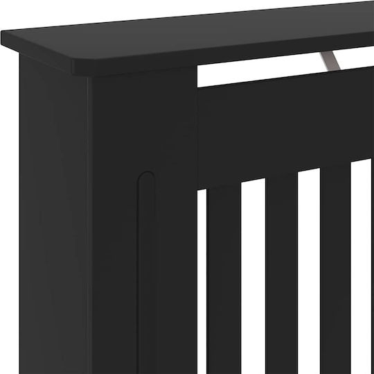 Vidaxl Καπάκι Καλοριφέρ 2 Pcs Μαύρο 78 X 19 X 81.5 Cm