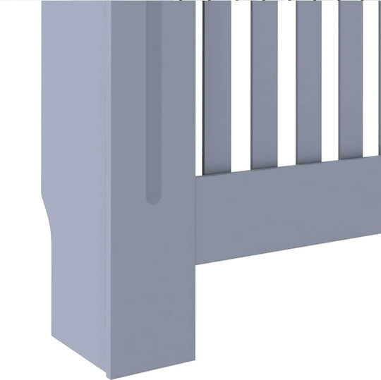 Vidaxl Καπάκι Καλοριφέρ 2 Pcs Γκρι 112 X 19 X 81.5 Cm