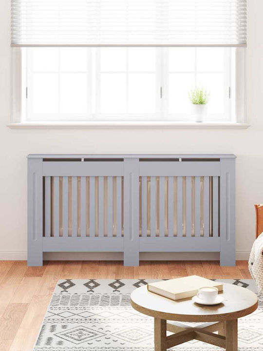 Vidaxl Bettgestell Schutzmatte 2 Stück Grau 152 x 19 x 81,5 cm
