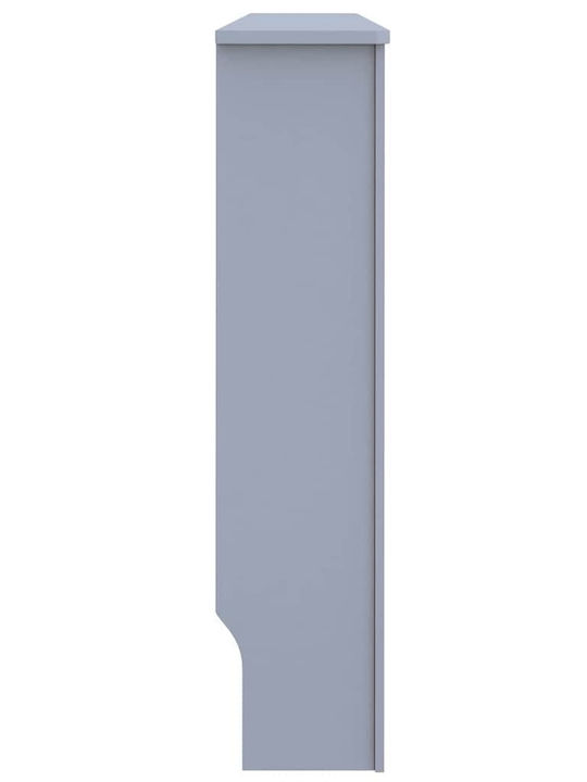 Vidaxl Bettgestell Schutzmatte 2 Stück Grau 152 x 19 x 81,5 cm