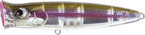 Artificial Fishus Lurenzo Ubuntu Popper 13.5cm W White