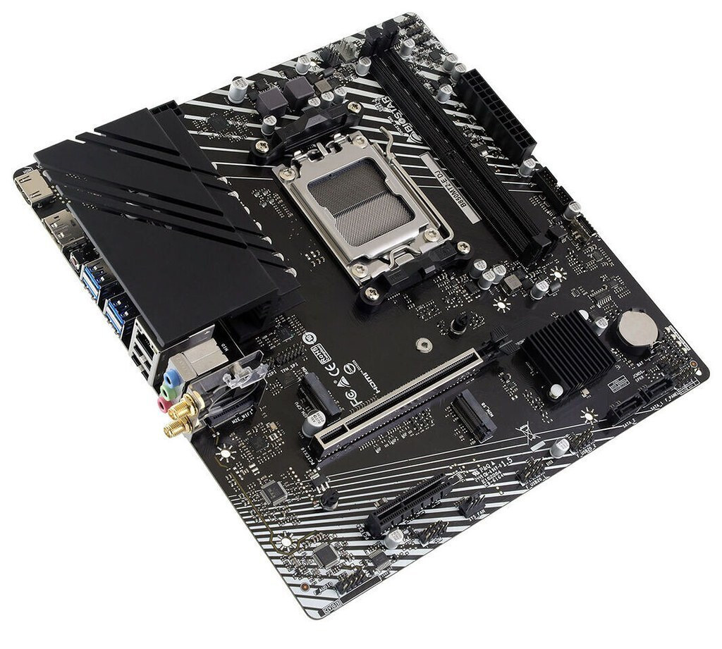 Biostar B850 Wi-Fi Motherboard Micro ATX με AMD AM5 Socket B850MT2-E DJ