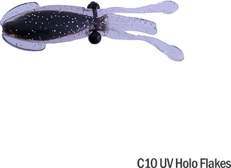 Siliconat Nikko Dappy Firefly Squid 7.6cm Natural