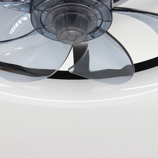 Keskor Deckenventilator 48cm mit Leuchte Schwarze