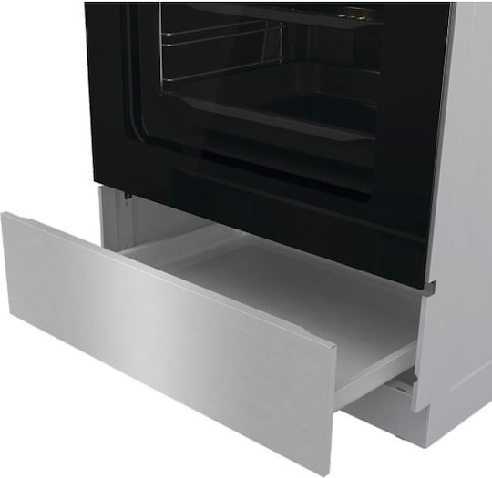 Gorenje Κουζίνα 70lt με Επαγωγικές Εστίες Π60εκ. Inox