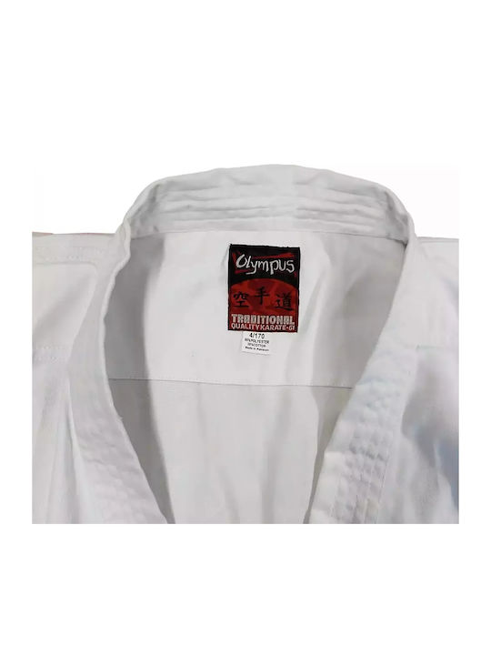 Olympus Sport Traditional Men's Karate Uniform White