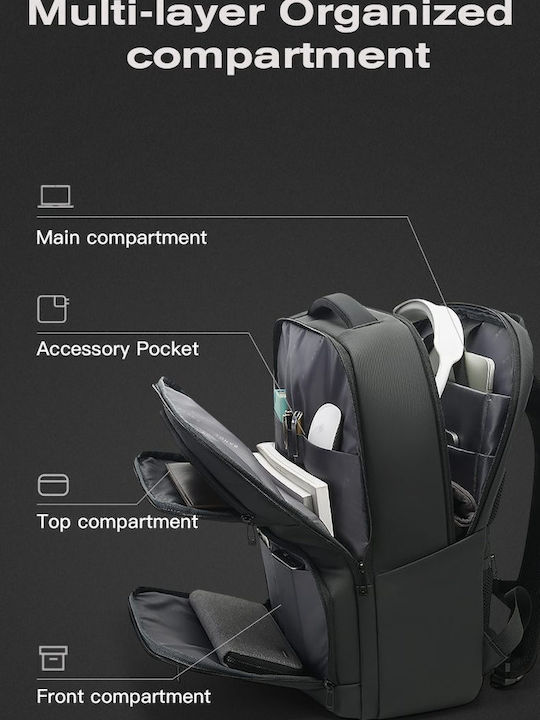 Bange Waterproof Backpack Backpack for 15.6" Laptop Black 7822