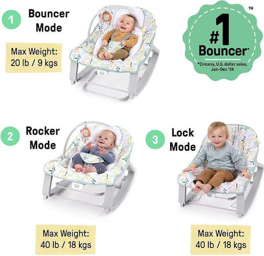 Ingenuity Ηλεκτρικό Relax Μωρού Κούνια Keep Cozy με Δόνηση Madi για Παιδί έως 18kg