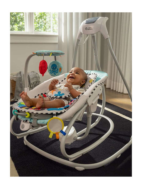 Baby Einstein Elektrisch Baby Relax Schaukel Kick to It 4-in-1 mit Musik  und Vibration Gray fr Kind bis 9kg 17405 | Skroutz Germany