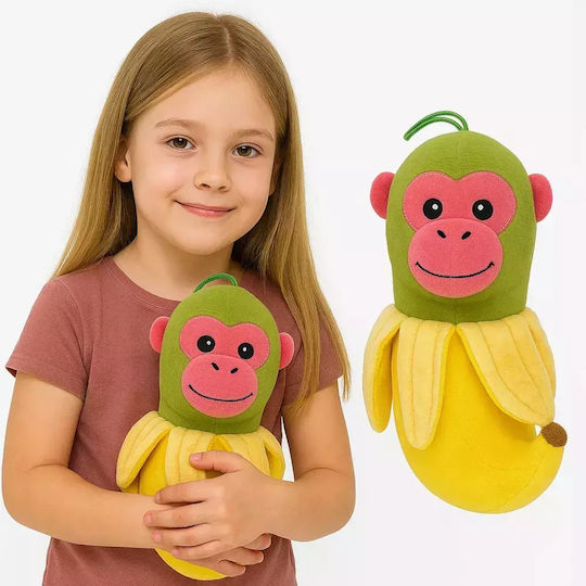 Λούτρινο Banana Chimpanzini Bananini Brain Rot για 3+ Ετών 31 εκ.