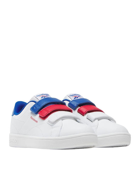 Court Παιδικά Sneakers με Σκρατς Λευκά